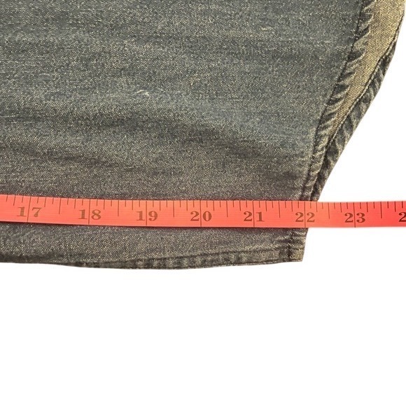 Vintage Disney Button Down Denim Shirt Mickey Mouse Embroidered 90s 00s Small - Picture 6 of 6